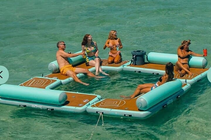 Destin Crab Island Private Pontoon Charter — Luxury Pontoon Rental with Restroom photo 5