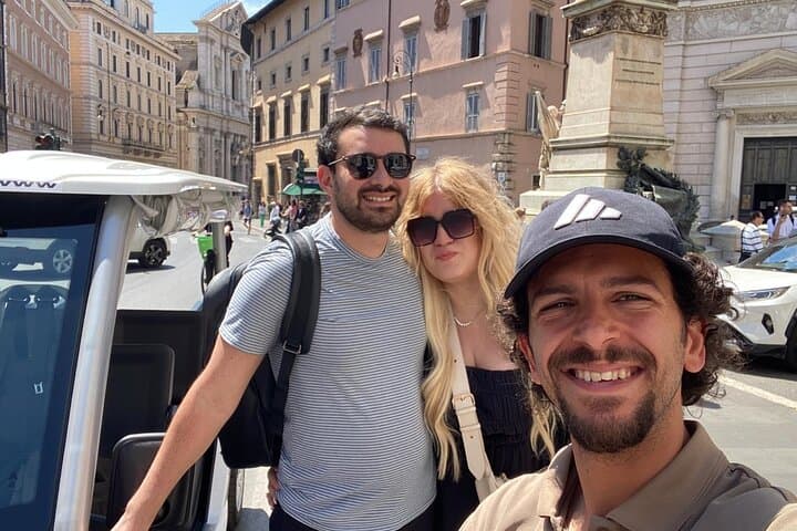 Twilight Magic: Rome Private Golf Cart Tour with Aperitivo & Sunset Views photo 2