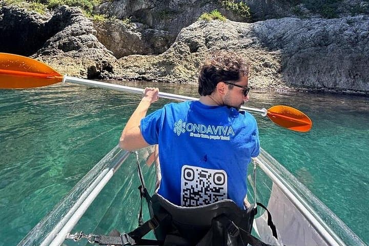 Transparent Kayak Tour at Isola Bella, Taormina — Clear Kayak Experience photo 2