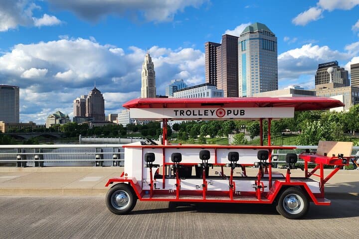 Pedal the Trolley Pub Through Columbus — Short North & Downtown Bike Bar Tour photo 1