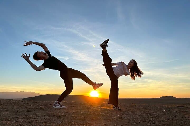 Agafay Desert Sunset Dinner & Fire Show near Marrakech