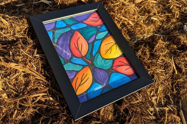 Neurographic Nature Watercolor Kit on the Estes Park Riverwalk
