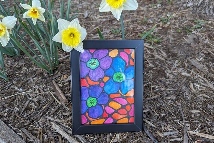 Neurographic Nature Watercolor Kit on the Estes Park Riverwalk photo 3