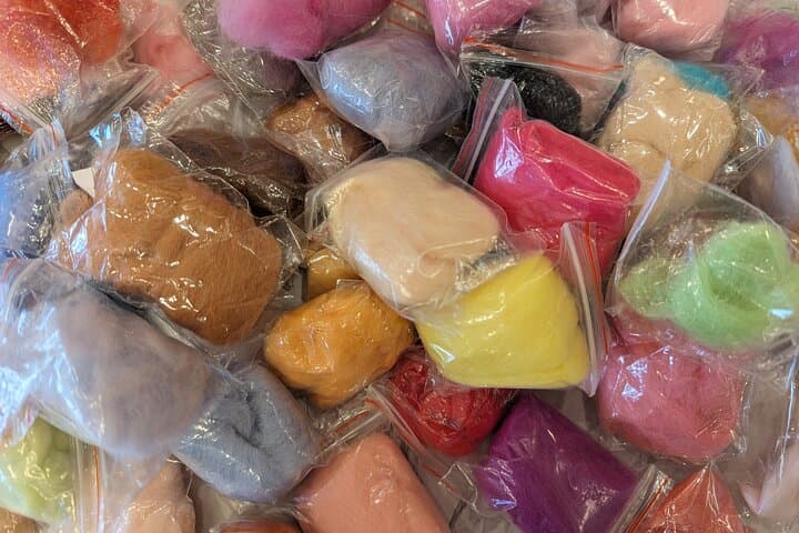 Estes Park Felted Landscape Ornament Workshop — Needle Felting Art Kit Experience photo 3