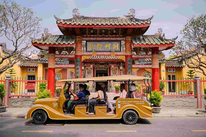Hoi An Heritage Private E‑Car Tour: Old Town Drive & Riverside Views