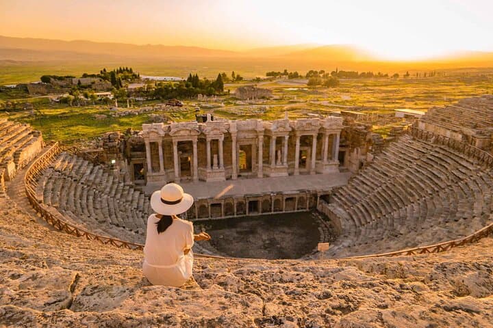 Sunrise Balloon Over Pamukkale: Day Trip from Antalya to the Cotton Castle & Hierapolis photo 5