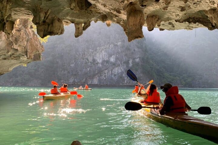 Lan Ha Bay Day Trip from Cat Ba — Kayaking, Swimming & Biking photo 2