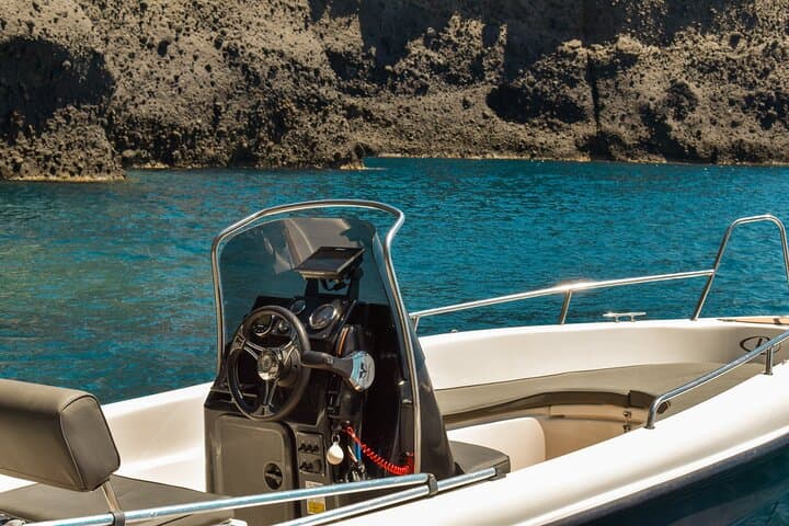 Santorini Bareboat Rental: Cruise the Caldera Without a License photo 4