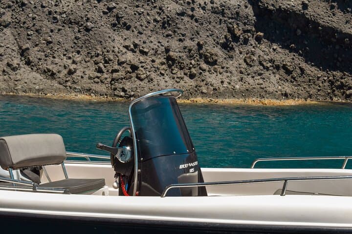 Santorini Bareboat Rental: Cruise the Caldera Without a License photo 5