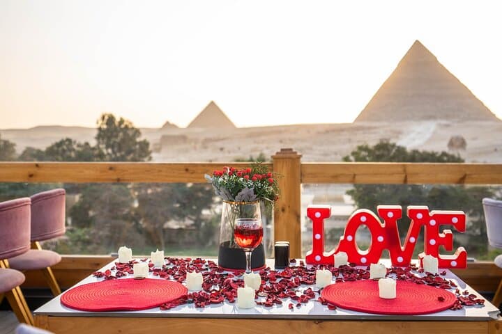 Sunset Camel Ride at the Pyramids with Dinner & Sound & Light Show photo 4