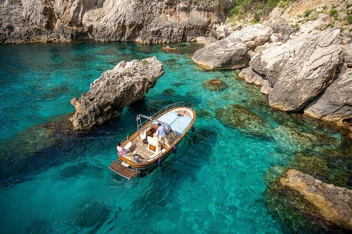 Private 3-Hour Boat Tour of Capri — Blue Grotto, Green Cave & Swimming photo 1