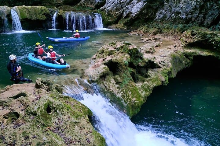 Mrežnica River Kayak Adventure — Rapids, Waterfalls & Cliff Jumps Near Plitvice photo 4