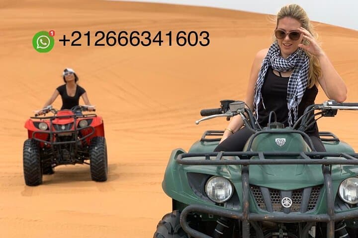 Quad Riding the Erg Chebbi Dunes: Merzouga Sahara ATV Experience photo 2