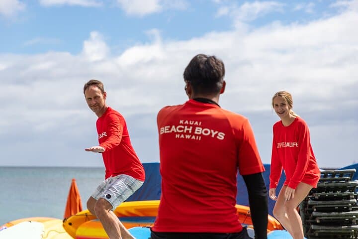 Group Surf Lesson at Kalapaki Beach — Beginner Surfing in Lihue, Kauai photo 2