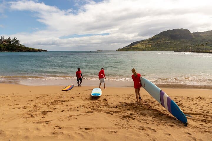 Group Surf Lesson at Kalapaki Beach — Beginner Surfing in Lihue, Kauai photo 6