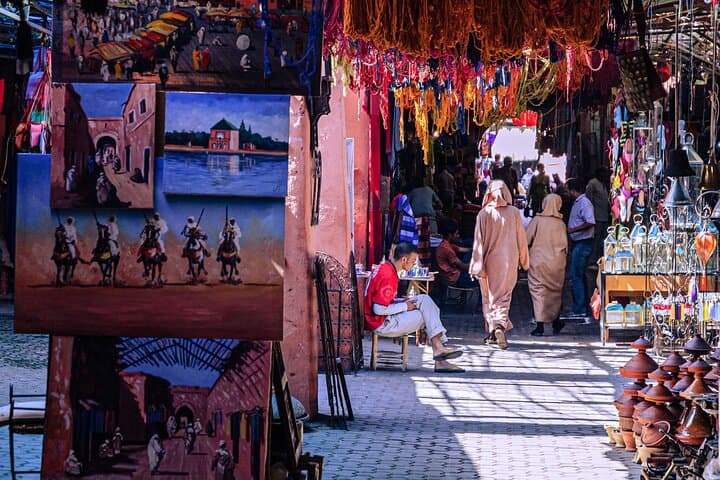 Marrakech Day Trip: Mini-Group Camel Ride & Medina Highlights from Casablanca