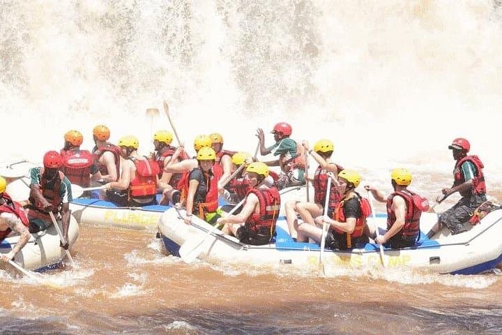 Sagana White Water Rafting Day Trip on the Tana River — Rapids, Plunge and Zipline