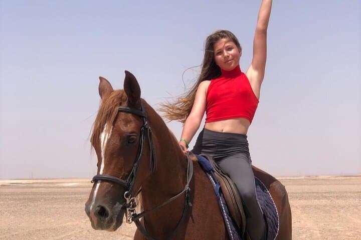 Hurghada Private Beach & Desert Horse Ride — 2-Hour Guided Experience photo 3