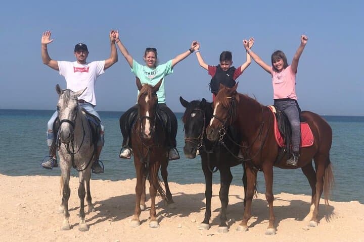 Hurghada Private Beach & Desert Horse Ride — 2-Hour Guided Experience photo 6