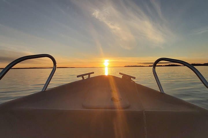 Private Boat Tour on Ivalo River and Lake Inari with Island BBQ photo 1