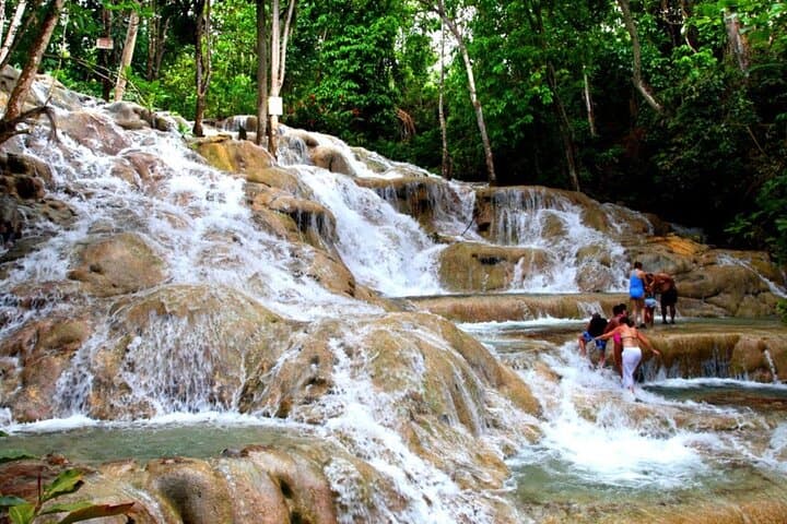 Dunn's River Falls & White River Bamboo Rafting with Limestone Foot Massage — Ocho Rios Day Trip photo 4