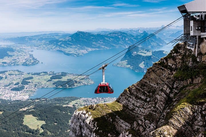 Pilatus Day Trip: Dragon Mountain Cable Car, Cogwheel Train & Lake Lucerne Cruise photo 1