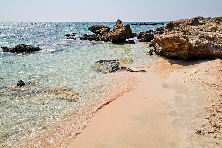 Elafonisi Private Tour: Pink Sand, Shallow Lagoons & Chania Highlights