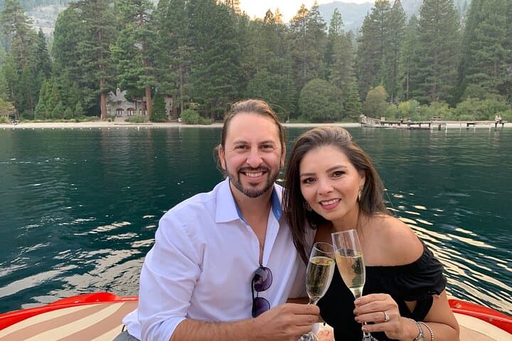 Sunset Wine & Cheese Boat Charter at Emerald Bay, Lake Tahoe photo 6