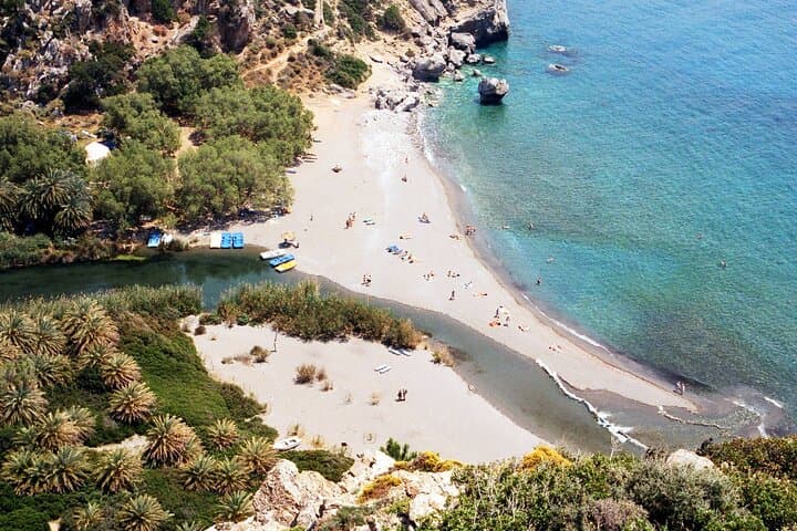 Kourtaliotiko Gorge to Preveli & Plakias: Private Day Hike, Monastery & Beach