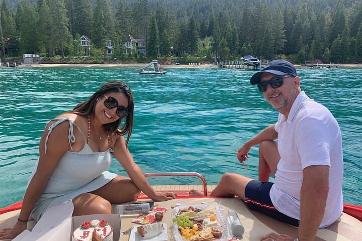 Sunset Wine & Cheese Boat Charter at Emerald Bay, Lake Tahoe