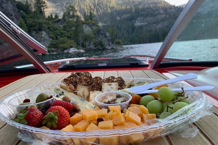 Sunset Wine & Cheese Boat Charter at Emerald Bay, Lake Tahoe photo 2