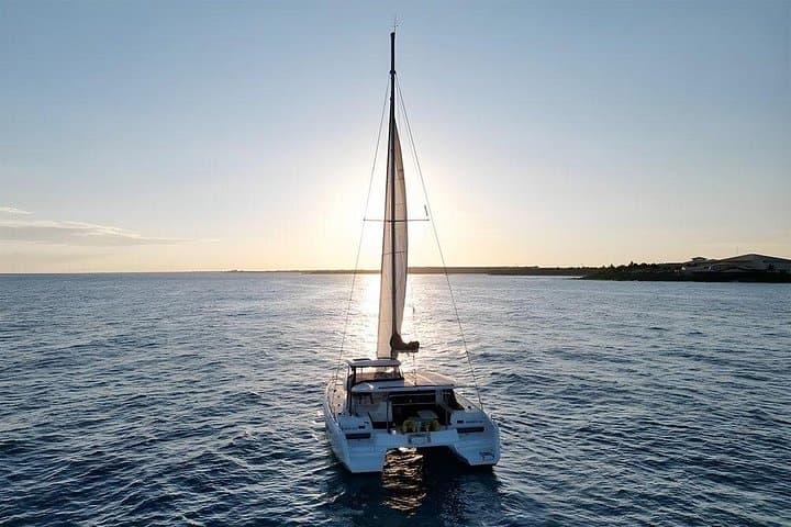 Private 42' Catamaran Cruise from Puerto Aventuras — 3-Hour La Bocana & Sand Bar Experience photo 4