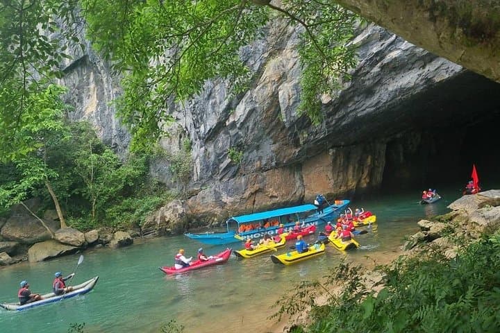 Phong Nha & Paradise Cave Private Tour: Boat Cruise, Stalactites & Jungle Karst photo 1