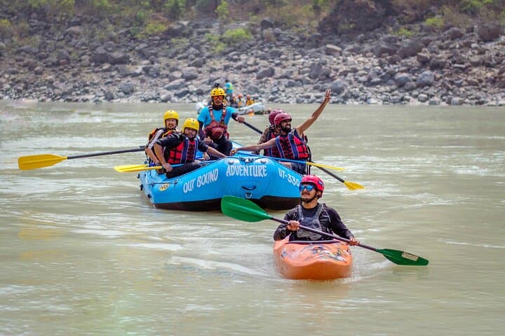 Ganga Whitewater: Shivpuri to NIM Beach Rafting in Rishikesh photo 2