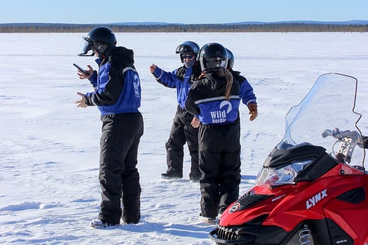 Levi 3-Hour Snowmobile Safari with Coffee Break — Arctic Trails & Fell Views photo 4