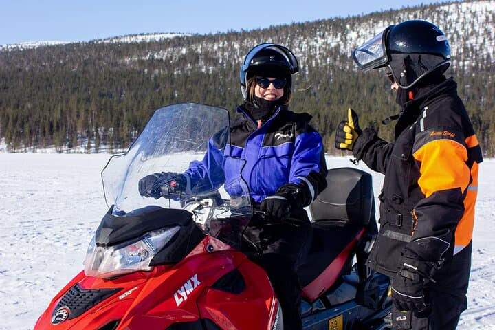 Levi 3-Hour Snowmobile Safari with Coffee Break — Arctic Trails & Fell Views photo 3