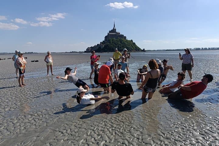 Wading the Quicksand at Mont Saint-Michel: Guided Bay Walk and Quicksand Demo photo 4