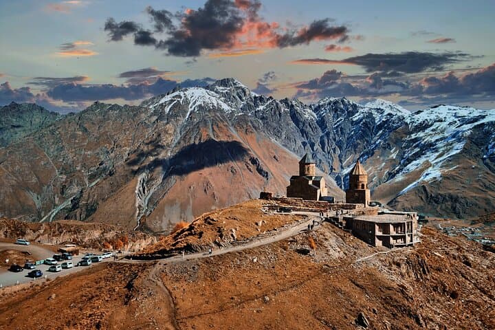 Day Trip from Tbilisi to Ananuri, Gudauri & Gergeti: Caucasus Views and Fortress Walks