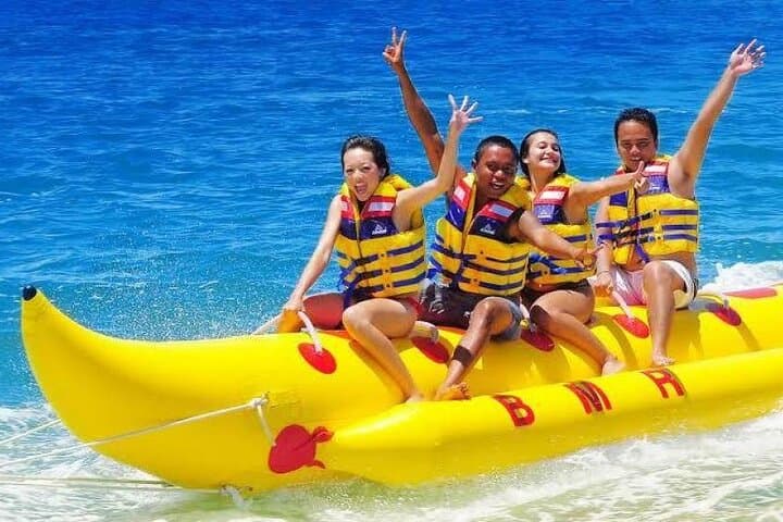 Hurghada Parasailing, Banana & Sofa Boat with Private Transfer — Red Sea Thrills photo 2
