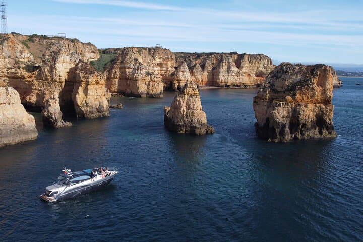 Private Half-Day Yacht Charter in Lagos — Benagil, Ponta da Piedade & Swim Stops photo 3