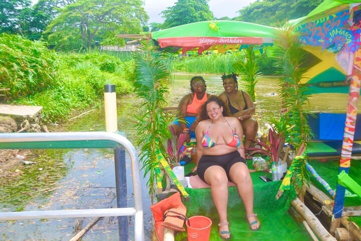 Rio Nuevo Rafting from Ocho Rios: Private River Rafting & Local Shopping Tour photo 1