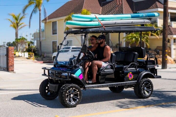 Cruise Long Beach by Golf Cart: 6-Passenger Rentals for Coastal Sightseeing photo 1