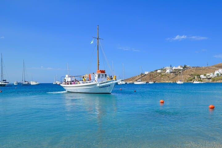 South Coast Cruise: Mykonos Beaches, Snorkeling & Lunch