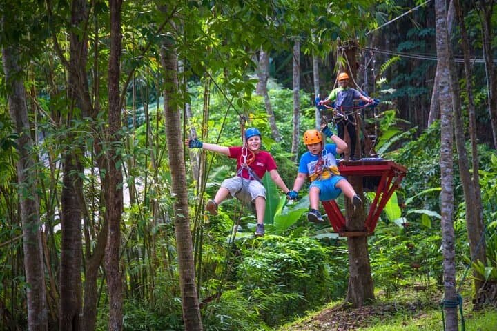 Ultimate Zipline Games Challenge in Krabi – Ao Nang Canopy Adventure