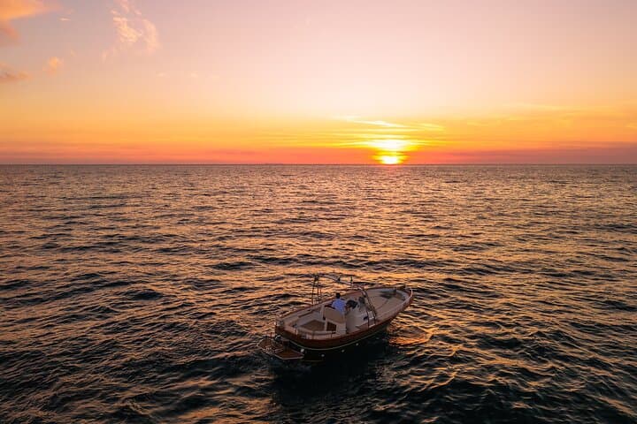 Private Sunset Boat Tour in Ischia — Forio Coves, Caves & Prosecco Cruise photo 4