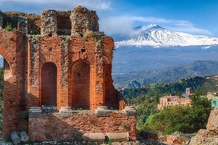 Climb Mt Etna & Taormina Private Day Tour from Messina