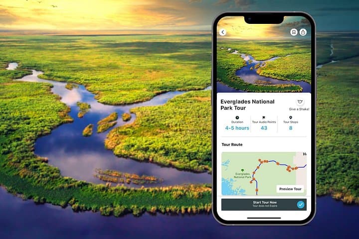 Everglades Self-Guided Audio Tour: Drive the River of Grass with Shaka Guide