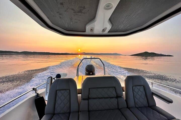 Sunset Speedboat to the Blue Lagoon: Private Evening Cruise from Trogir photo 3