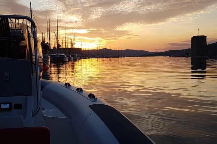 Sunset Speedboat to the Blue Lagoon: Private Evening Cruise from Trogir photo 5