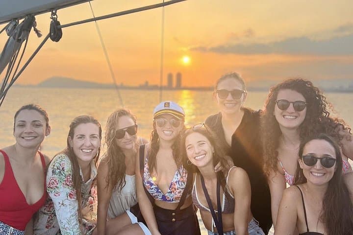 Barcelona Coastal Sailing: Open-Bar Yacht Cruise with Swim Stop & Sights photo 3